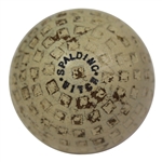 Classic Spalding Witch Square Mesh Pattern Golf Ball