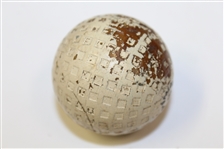 Classic Spalding Witch Square Mesh Pattern Golf Ball