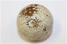 Classic Spalding Witch Square Mesh Pattern Golf Ball