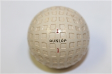 Classic Dunlop 1 Square Mesh Pattern Golf Ball
