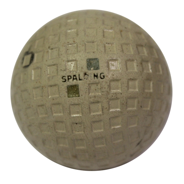 Classic Spalding Top-Flite Blue/Green Square Mesh Pattern Golf Ball