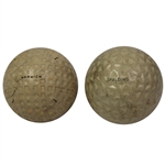 Spalding Tournament Triangle & Warwick Square/Circle Pattern Golf Balls