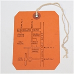 Arnold Palmer Signed 1958 Masters Sunday Final Rd Ticket #5122 JSA ALOA