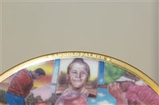 Arnold Palmer Signed 1992 Sports Impressions Golf Legends Plate JSA ALOA