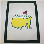 Arnold Palmer & Jack Nicklaus Signed Undated Masters Garden Flag JSA ALOA