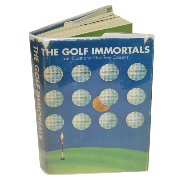 Palmer, Snead, Sarazen, Player, & Casper Signed 1st Edition Golf Immortals Book JSA ALOA