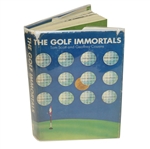 Palmer, Snead, Sarazen, Player, & Casper Signed 1st Edition Golf Immortals Book JSA ALOA