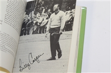 Palmer, Snead, Sarazen, Player, & Casper Signed 1st Edition Golf Immortals Book JSA ALOA