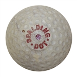 Spalding Red Dot Dimple Golf Ball - Larger Recessed Dimples - Bobby Jones Played This Type