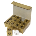 One Dozen Mint Condition Spalding Moonball Commemorative Golf Balls in Original Box(es)