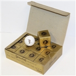 One Dozen Mint Condition Spalding Moonball Commemorative Golf Balls in Original Box(es)