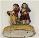 Blackheath Golfers Ceramic Statue - Great Condition