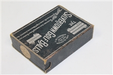 1890's Silvertown Leatherette Gutty Golf Ball Box - 27 1/2 Size