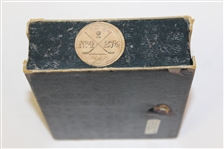 1890's Silvertown Leatherette Gutty Golf Ball Box - 27 1/2 Size