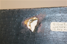 1890's Silvertown Leatherette Gutty Golf Ball Box - 27 1/2 Size