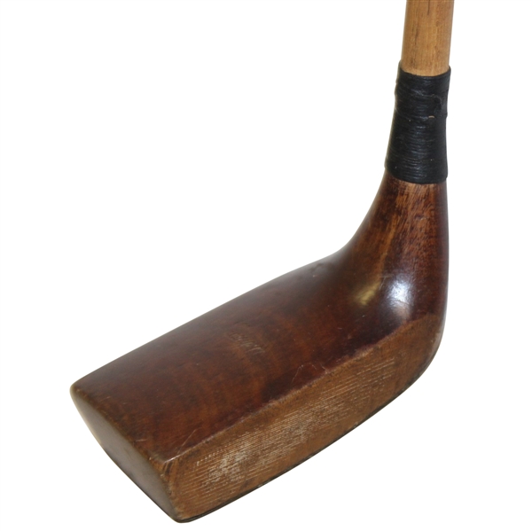 Classic Gassiat Style "Grand Piano" Putter with Head Stamp of W. Moore