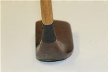 Classic Gassiat Style Grand Piano Putter with Head Stamp of 'W. Moore'