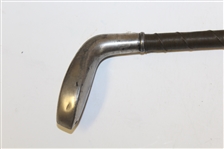 Early 1900's Silver Golf Club Shaped Riding Crop