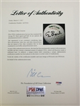 George Bush Signed Golf Ball PSA/DNA #AC07616
