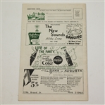 Hogan, Demaret, Snead, Nelson, and Others Signed 1965 'The Scene' Augusta Magazine JSA ALOA