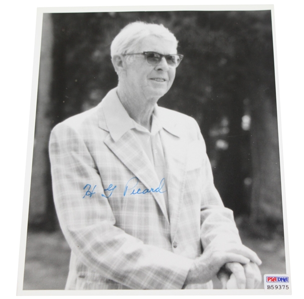 H.G. Picard Signed Black & White 8x10 Photo PSA/DNA #B59375