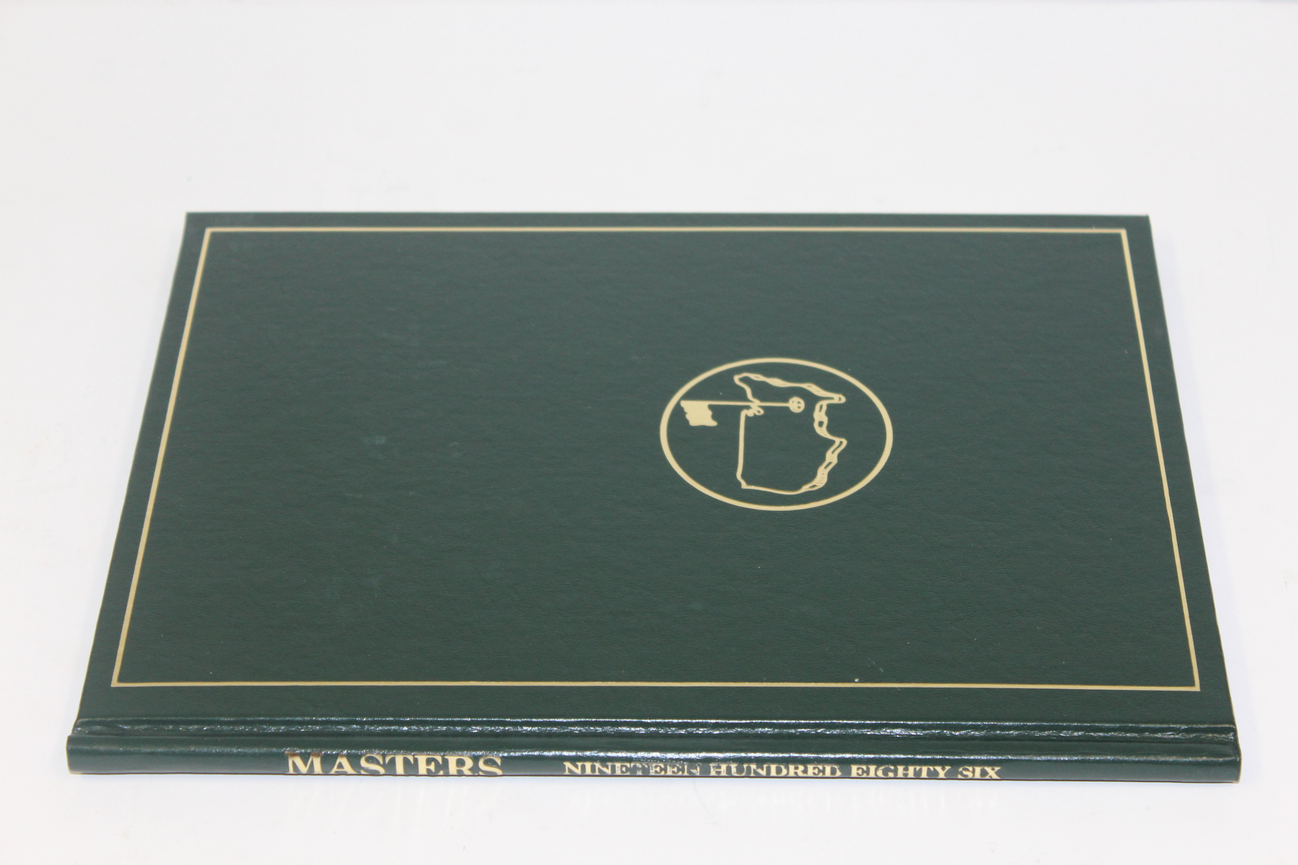 Lot Detail - 1986 Masters Tournament Annual - Jack Nicklaus Winner