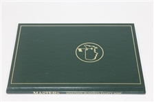 1989 Masters Tournament Annual - Nick Faldo Winner