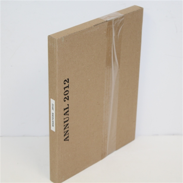 2012 Masters Tournament Unopened Annual - Bubba Watson Winner