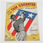 1941 Tam OShanter Open Golf Tournament Program - Byron Nelson Winner