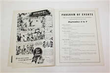 1941 Tam O'Shanter Open Golf Tournament Program - Byron Nelson Winner