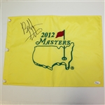 Bubba Watson Signed 2012 Masters Embroidered Flag JSA #L13808