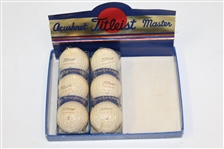 Acushnet Titleist Golf Ball Box with Two Sleeves
