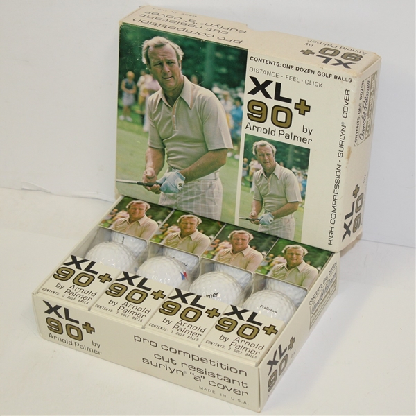 Pro-Competition Arnold Palmer XL-90 Dozen Golf Balls in Original Box