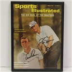 Arnold Palmer & Jack Nicklaus Dual Signed April 5, 1965 Sports Illustrated JSA ALOA