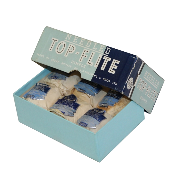 Spalding Top Flite 6 Wrapped Golf Balls in Original Box