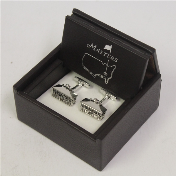 Masters Clubhouse Logo Cufflinks in Original Presentation Box