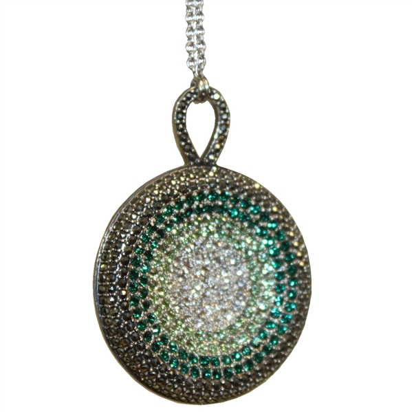 Judith Jack Masters Sterling Silver Necklace with Pendant & Logo - Unique