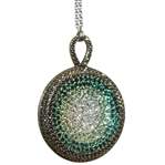 Judith Jack Masters Sterling Silver Necklace with Pendant & Logo - Unique
