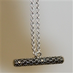Judith Jack Masters Sterling Silver Necklace with Pendant & Logo - Unique