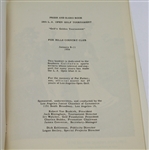 1954 Los Angeles Open $20k Tournament PRESS Guide - Fred Wampler Winner