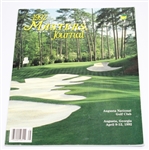 1992 Masters Journal with Two Unused Practice Day Tickets