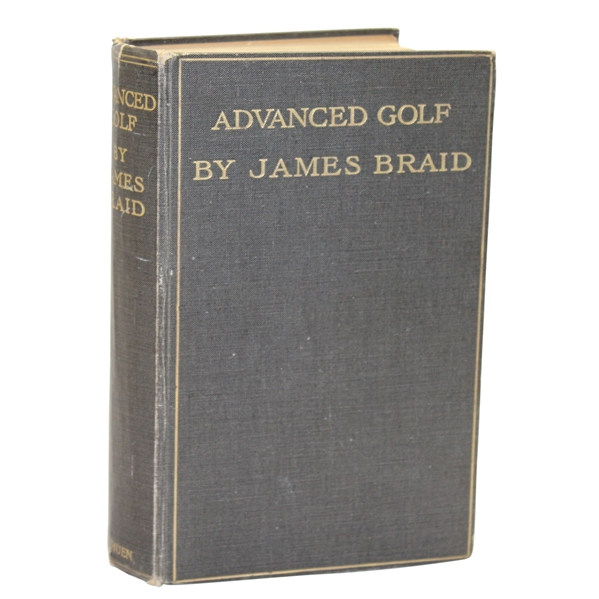 1909 Advanced Golf Golf Book by James Braid