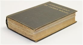 1909 'Advanced Golf' Golf Book by James Braid