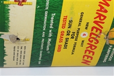1955 Marvel Green Golf Course Grass Seed Tin Container