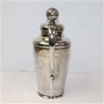 Silver Golf Themed Pitcher- Golf Ball Accent on Lid - Roth Collection