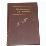 1939 The Massachusetts Golf Association Booklet - Robert Sommers Collection