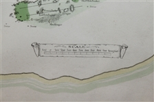 The Old Course St. Andrews Map Surveyed & Depicted by A. MacKenzie - Print - Framed - Robert Sommers Collection