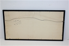The Old Course St. Andrews Map Surveyed & Depicted by A. MacKenzie - Print - Framed - Robert Sommers Collection