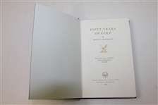 'Fifty Years of Golf' by Horace G. Hutchinson Ltd Ed USGA Re-print with Slip Case - Robert Sommers Collection