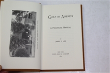 'Golf in America' by James P. Lee Ltd Ed USGA Re-print with Slip Case - Robert Sommers Collection